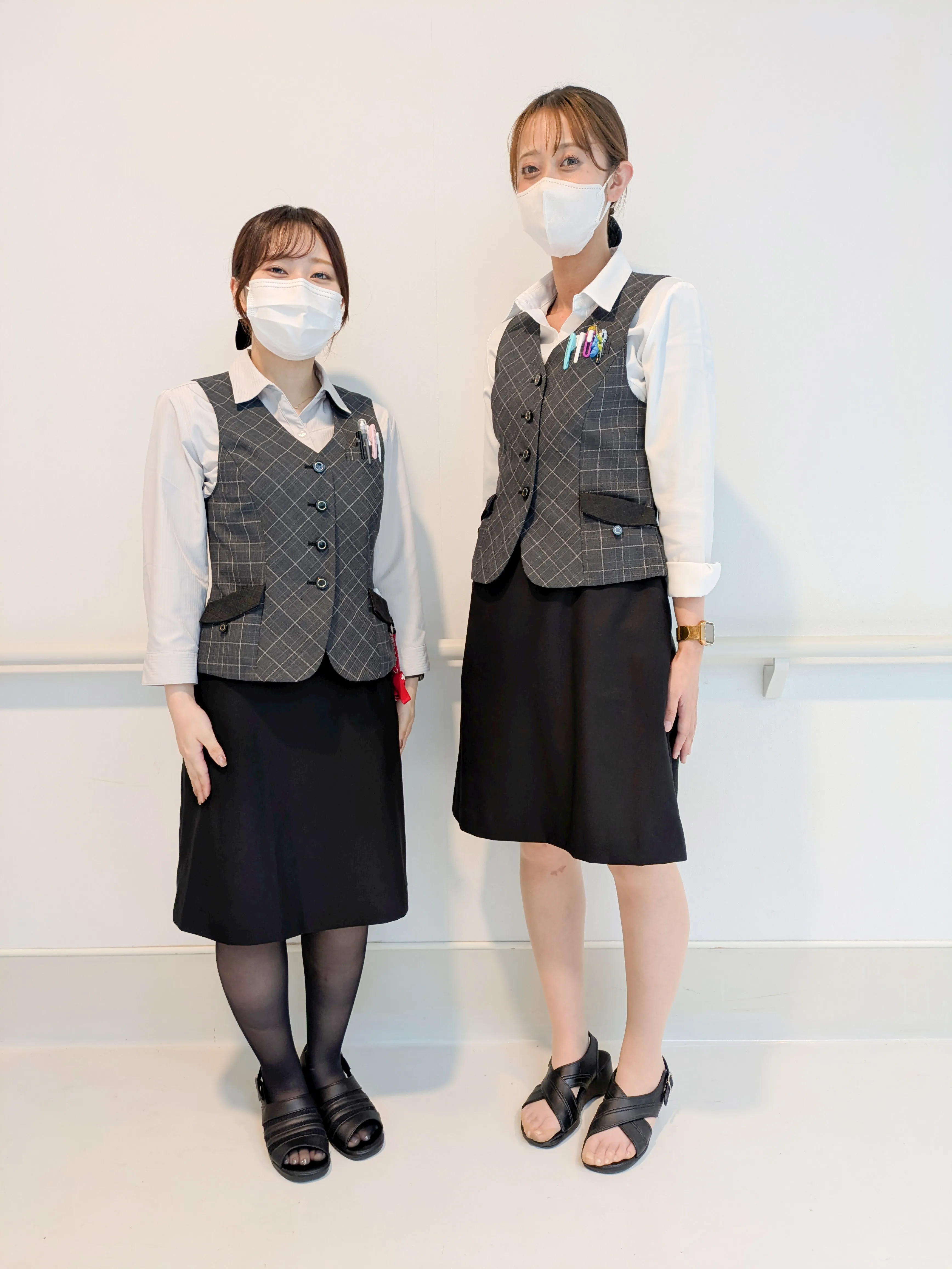 新しくなった事務制服