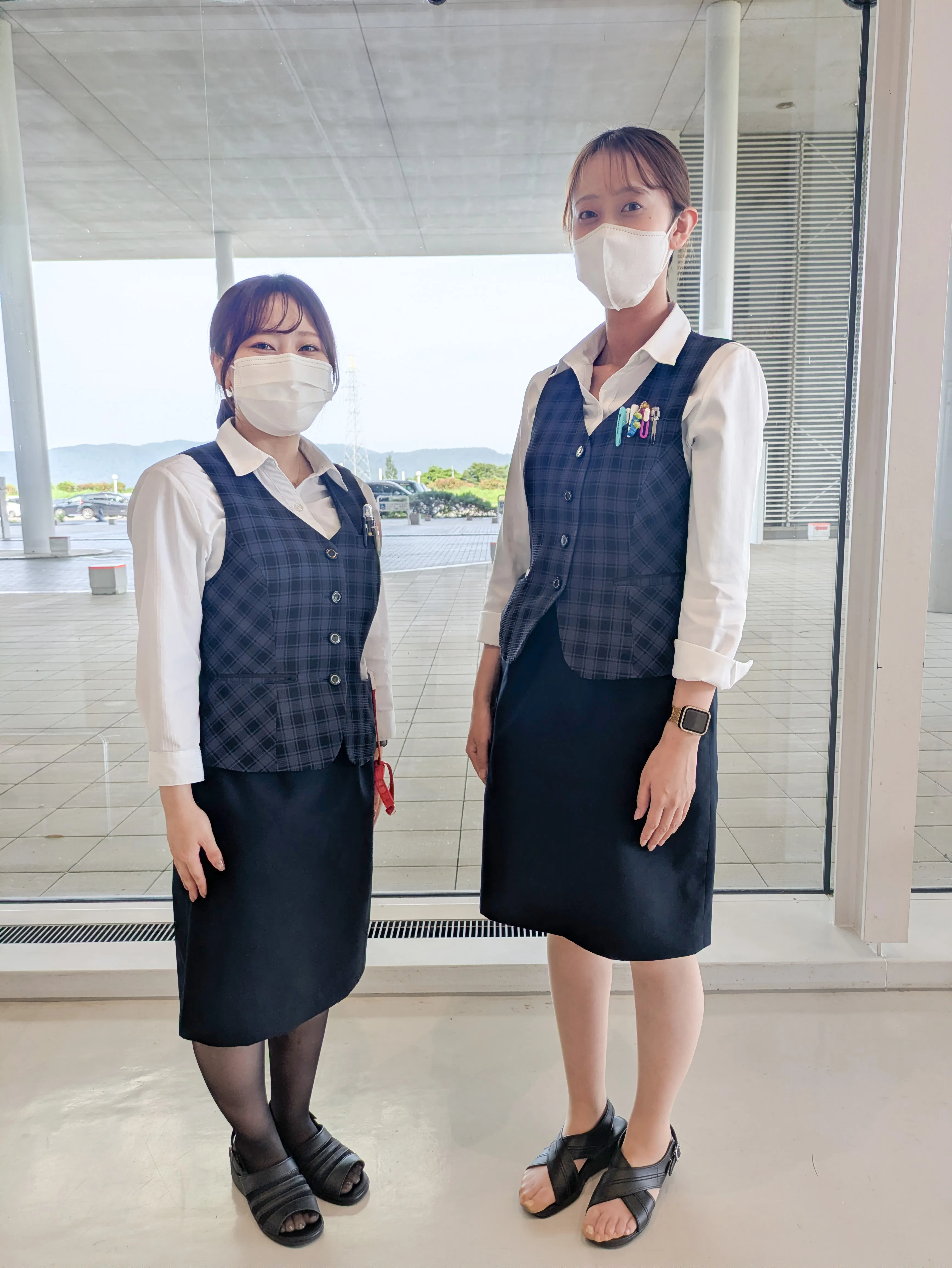 これまでの事務制服（外来）